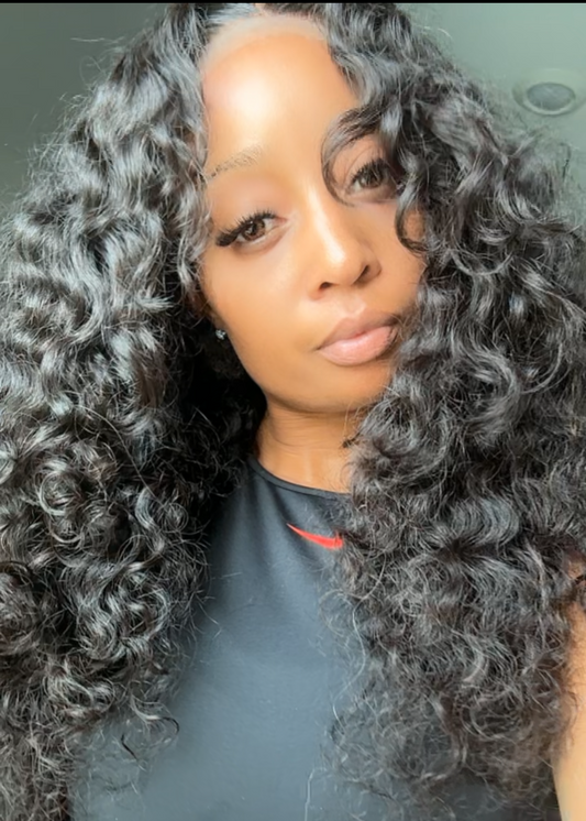 22” Indian curly