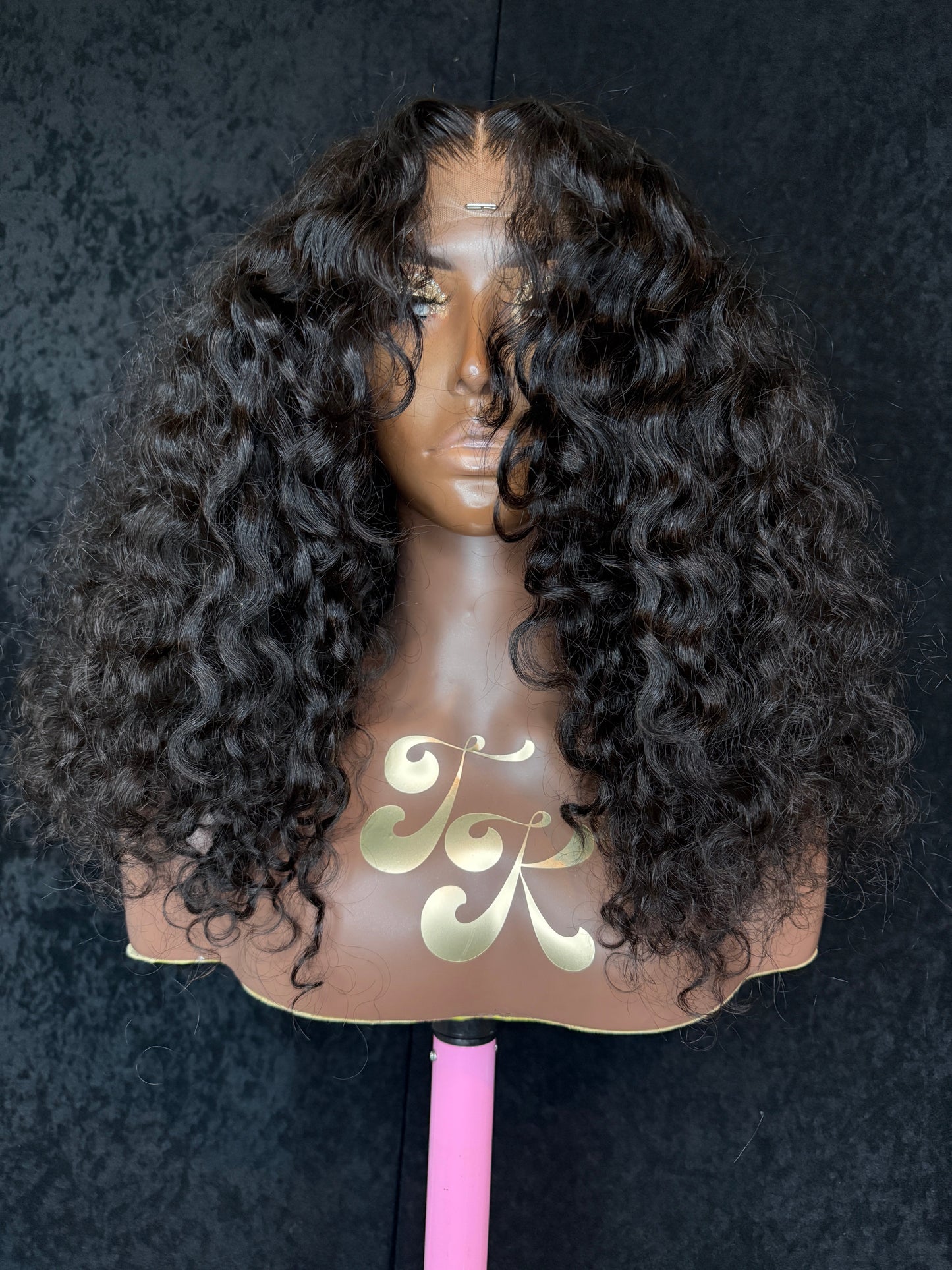 18” Raw curly