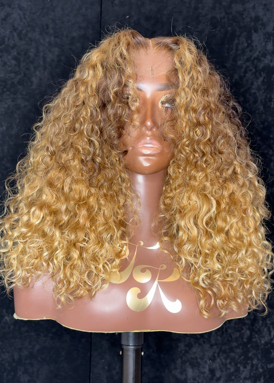 18' Curly Blonde Ready to ship